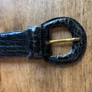 Genuine Crocodile Belt